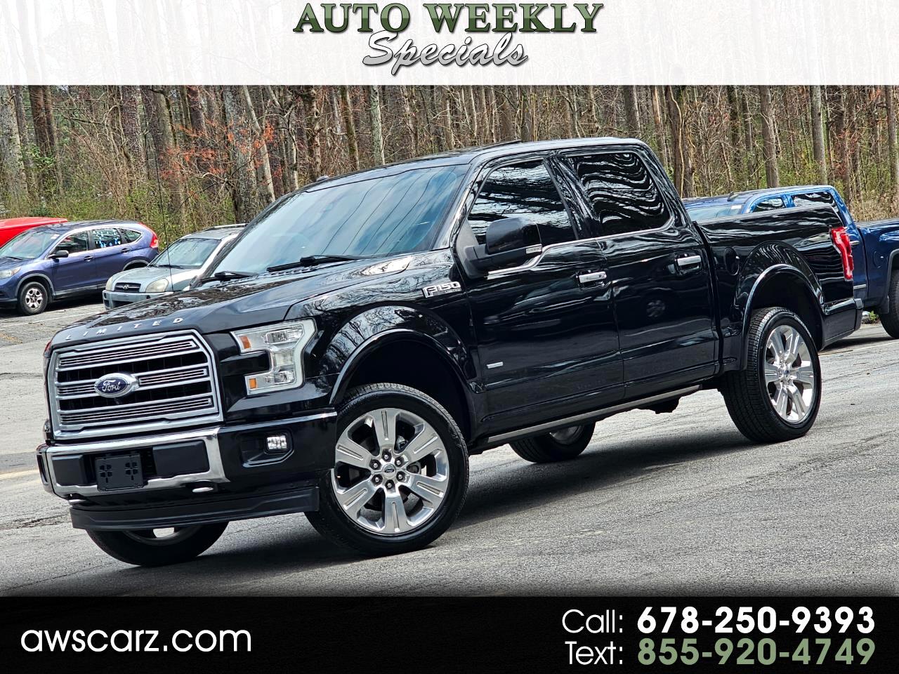 Ford F-150 Limited 4WD SuperCrew 5.5' Box 2017