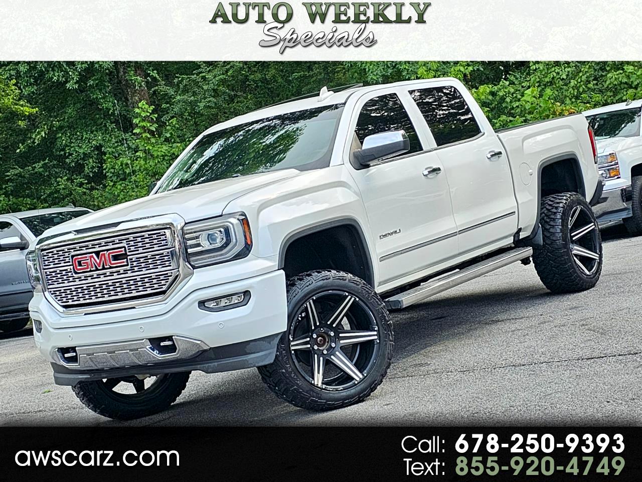 Used 2016 GMC Sierra 1500 4WD Crew Cab 143.5" Denali for Sale in