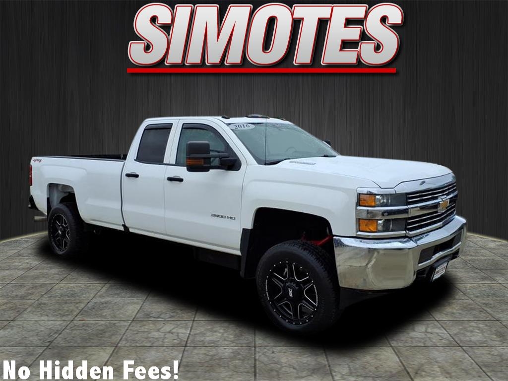 2016 Chevrolet Silverado 3500HD Work Truck Double Cab Long Box 4WD