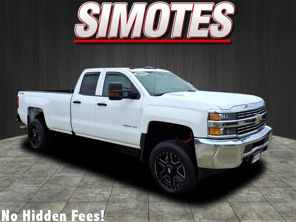 2016 Chevrolet Silverado 3500HD Work Truck Double Cab Long Box 4WD