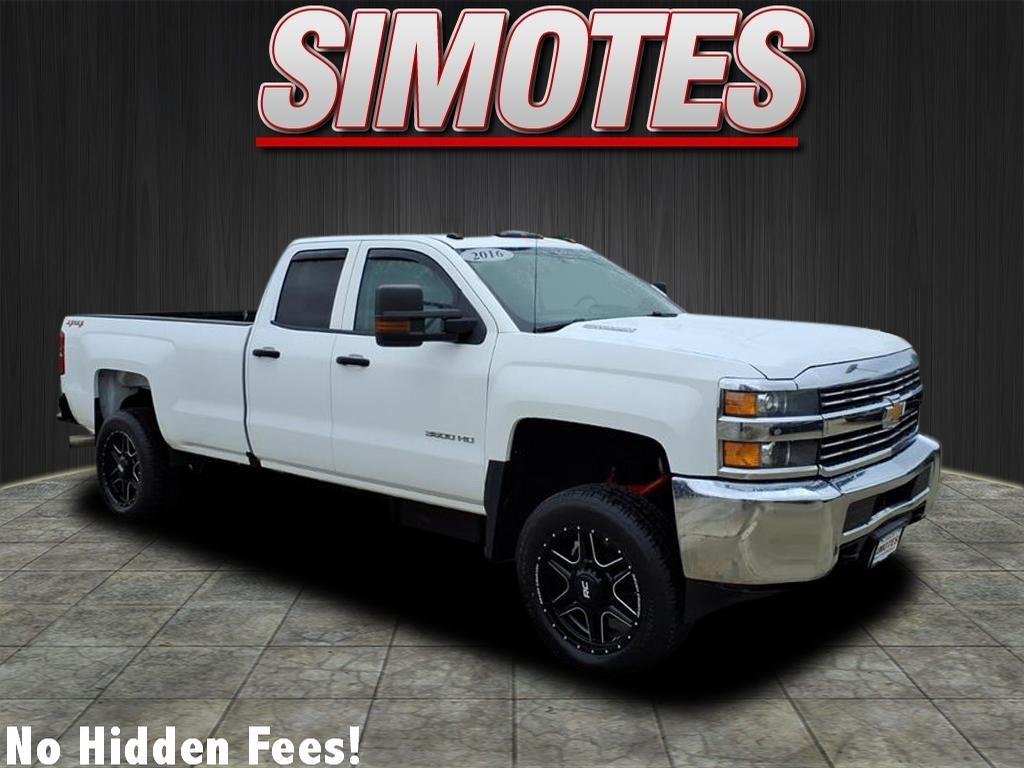 2016 Chevrolet Silverado 3500HD Work Truck Double Cab Long Box 4WD