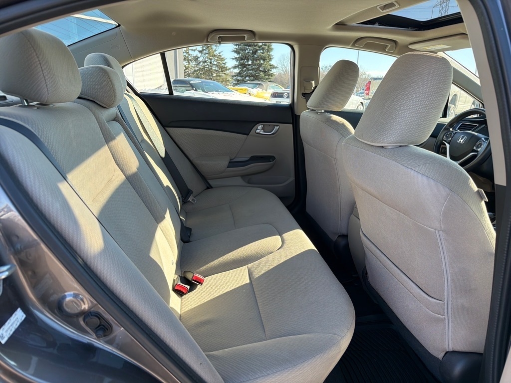 Honda Civic EX Sedan 5-Speed AT 2013