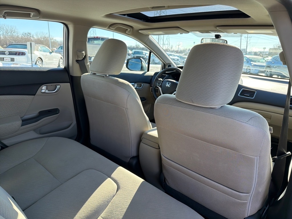 Honda Civic EX Sedan 5-Speed AT 2013