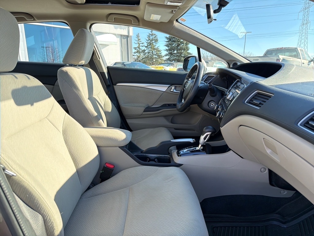 Honda Civic EX Sedan 5-Speed AT 2013