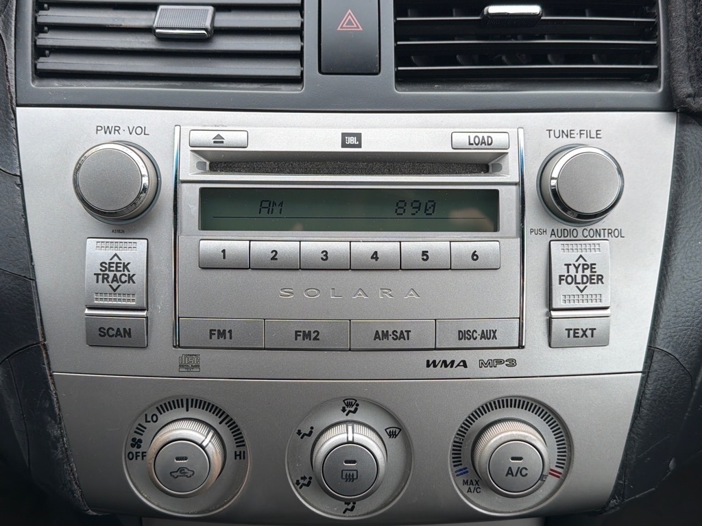 Toyota Camry Solara Sport Convertible 2008