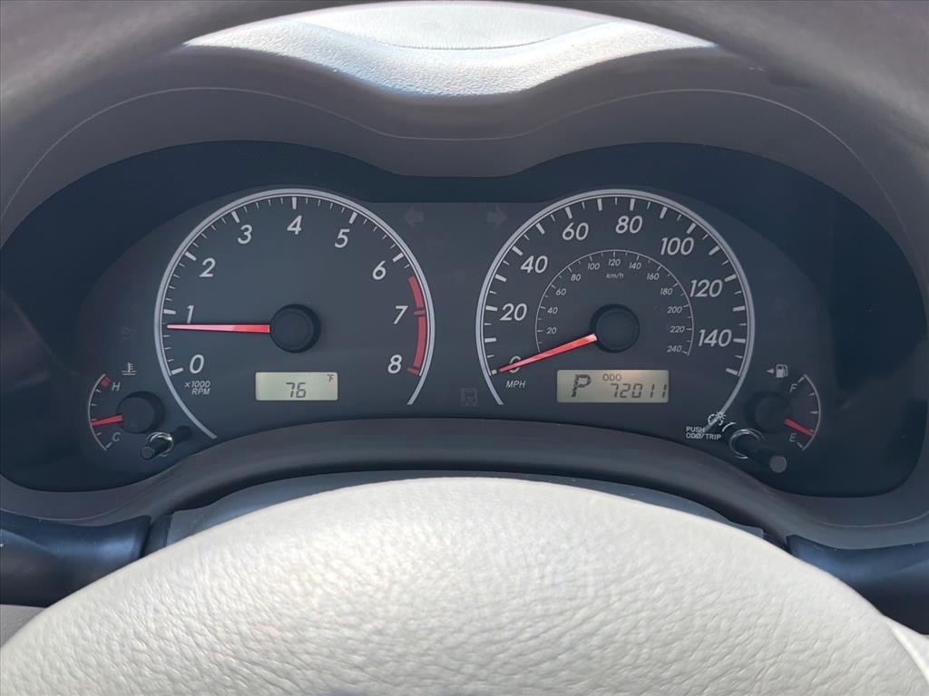 Toyota Corolla LE 4-Speed AT 2009