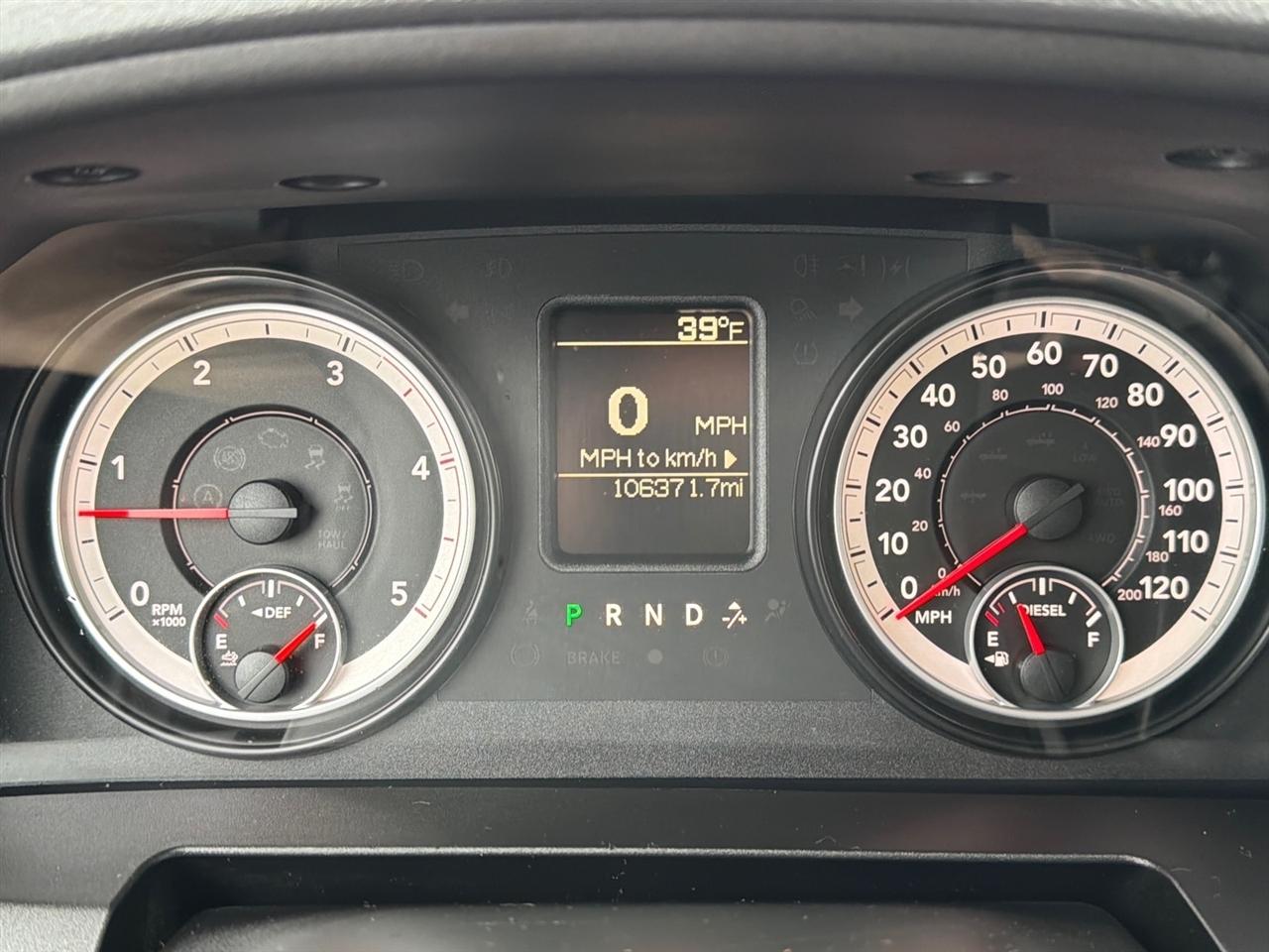 RAM 2500 Tradesman Crew Cab SWB 4WD 2013