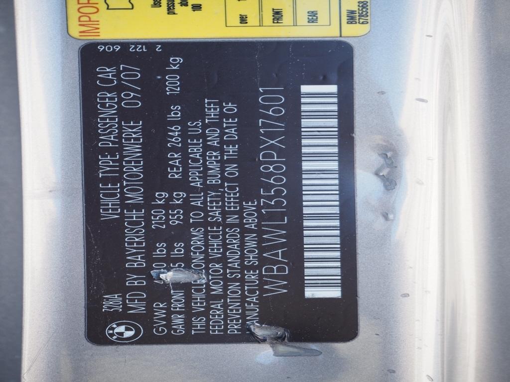 BMW 3-Series 328i Convertible 2008