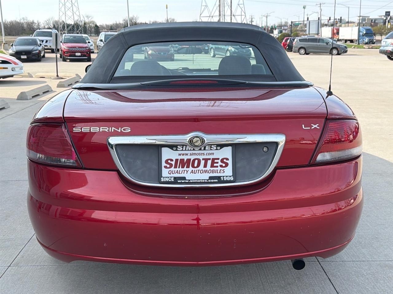 Chrysler Sebring LX Convertible 2002