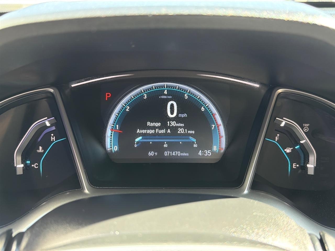 Honda Civic EX-T Sedan CVT 2016