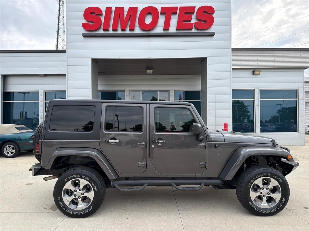 2017 Jeep Wrangler Unlimited Sahara 4WD