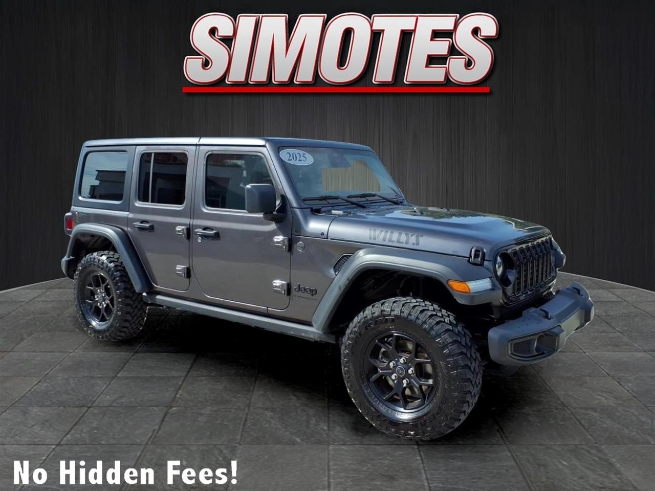 Jeep Wrangler Willys 4 Door 4x4 2025