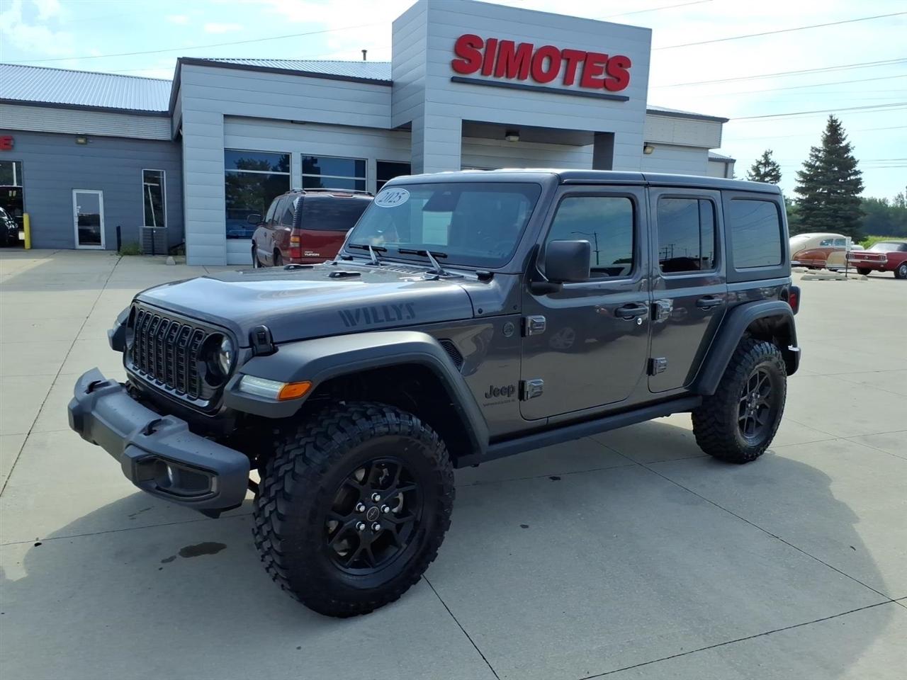 Jeep Wrangler Willys 4 Door 4x4 2025