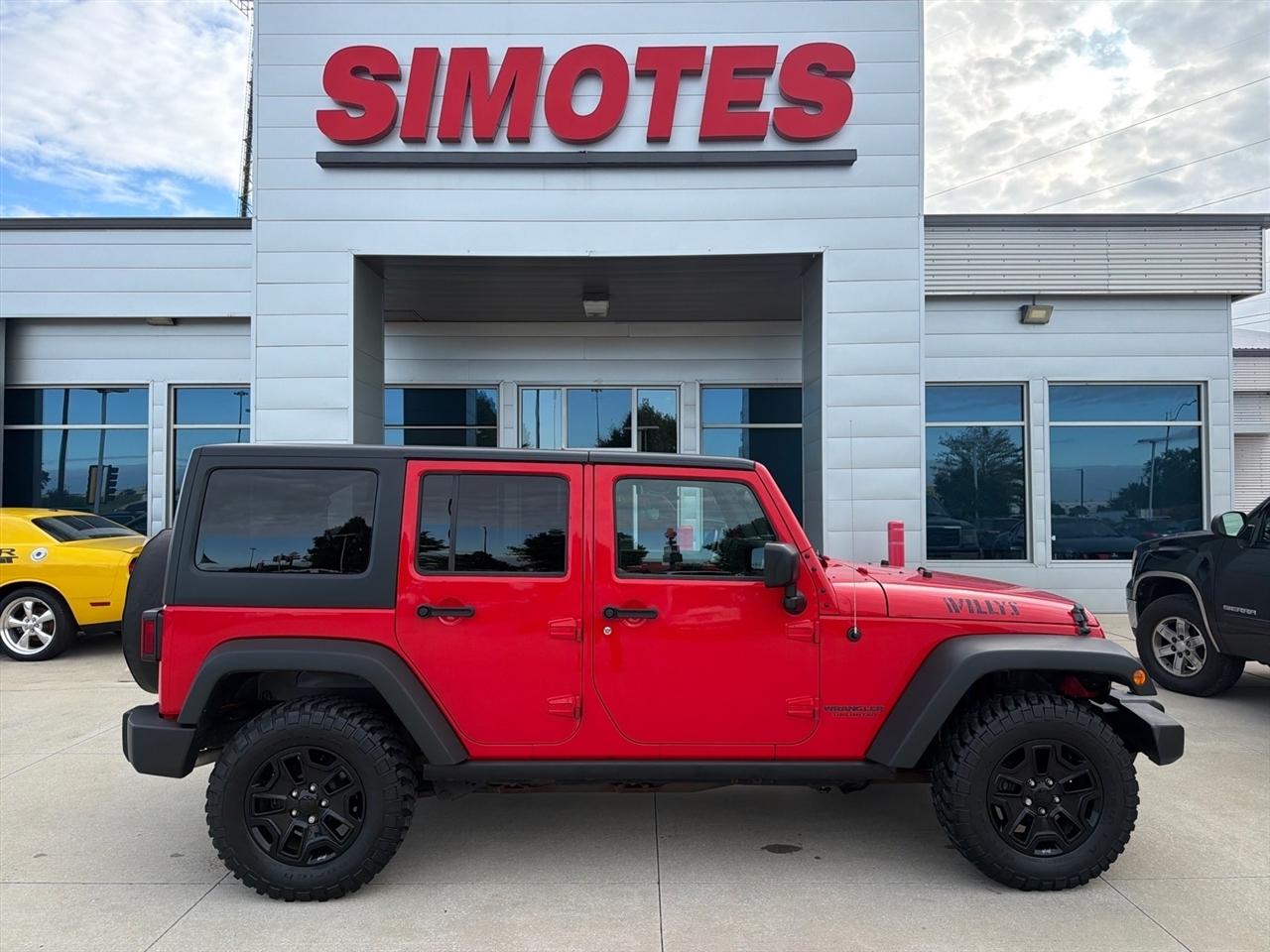 Jeep Wrangler Unlimited Willys Wheeler 4x4 2017
