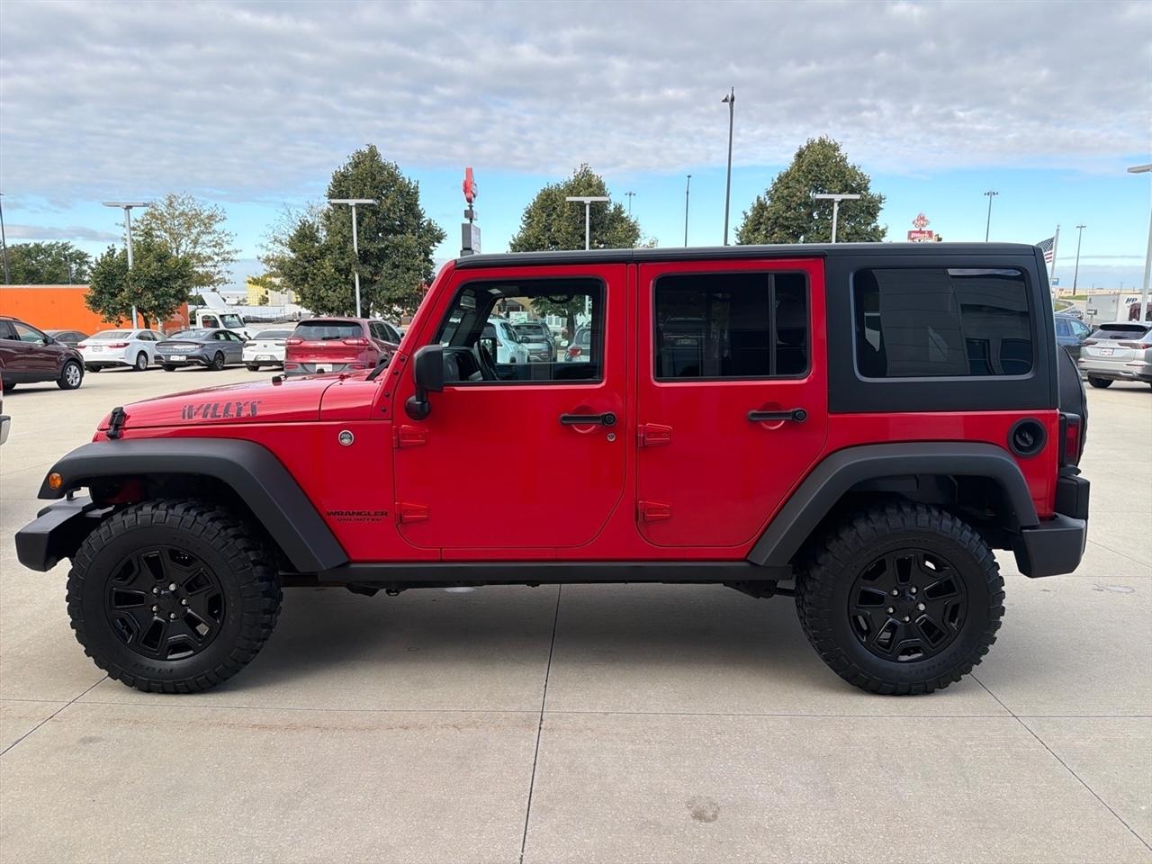 Jeep Wrangler Unlimited Willys Wheeler 4x4 2017