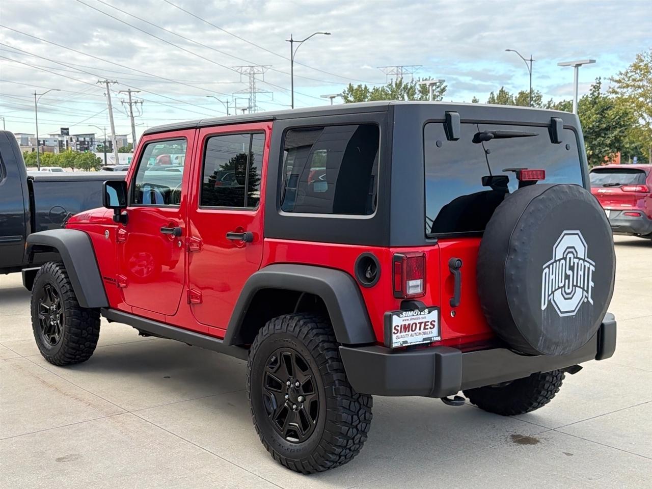 Jeep Wrangler Unlimited Willys Wheeler 4x4 2017