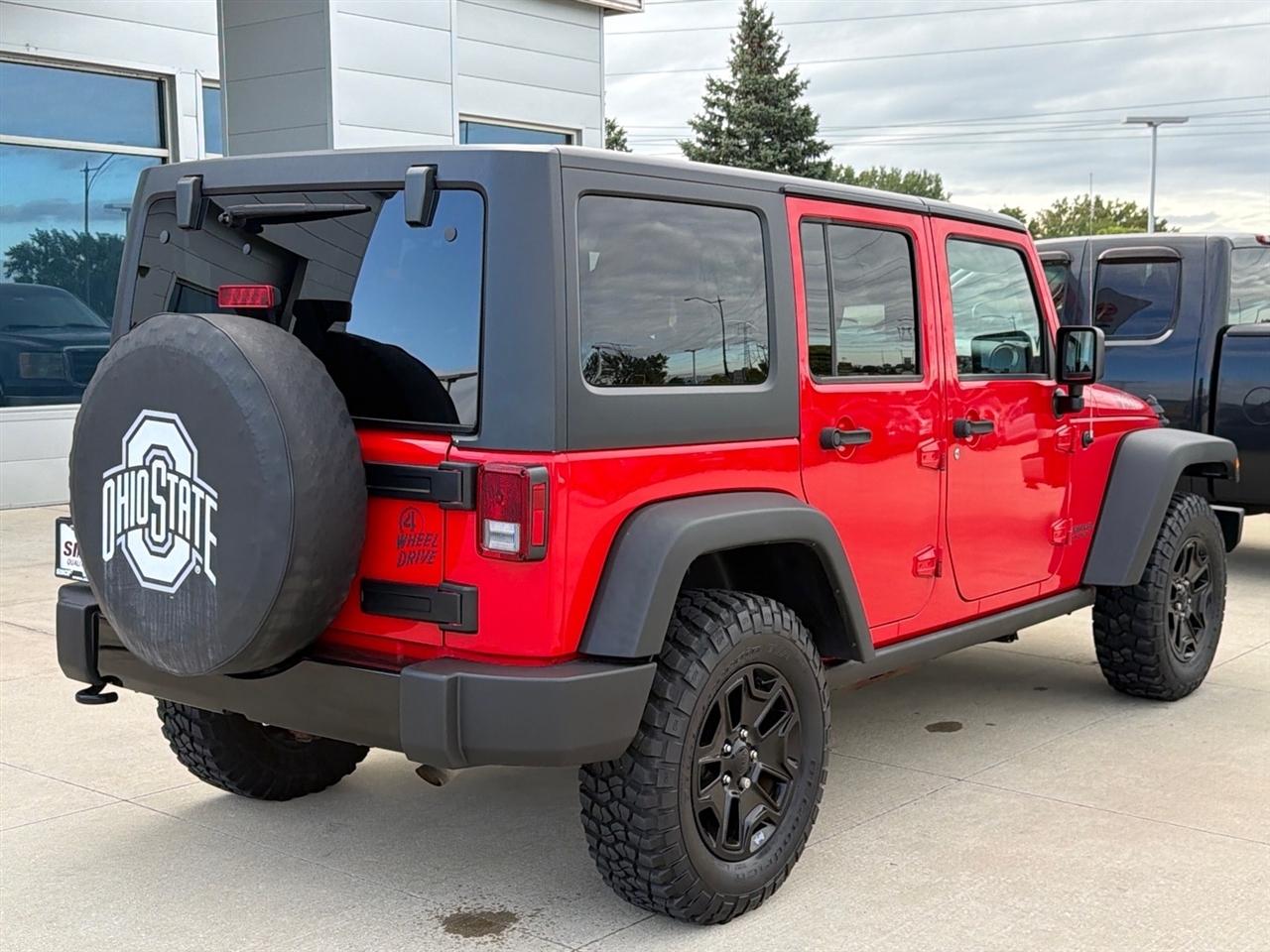 Jeep Wrangler Unlimited Willys Wheeler 4x4 2017