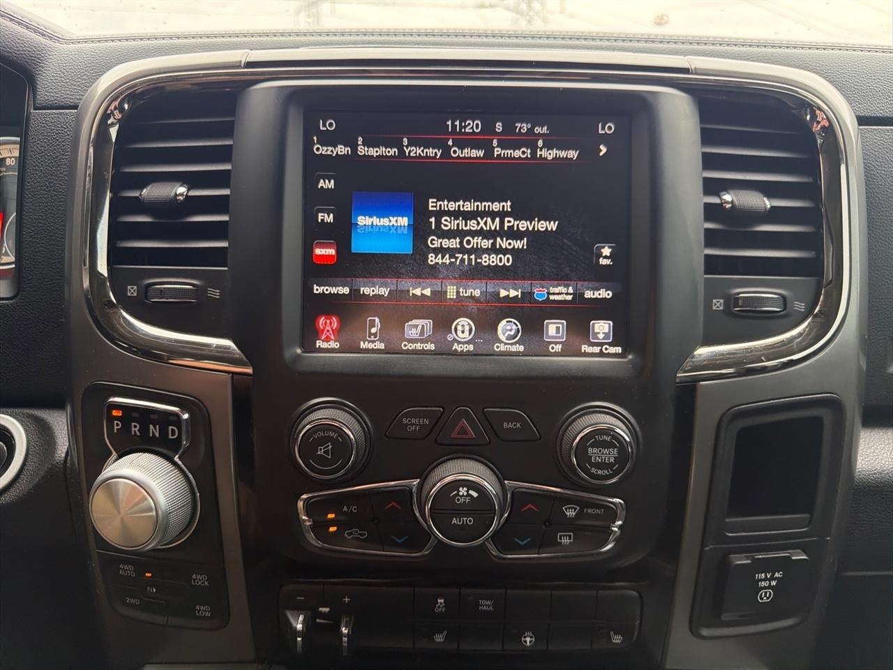 RAM 1500 Night 4x4 Crew Cab 5'7" Box 2017