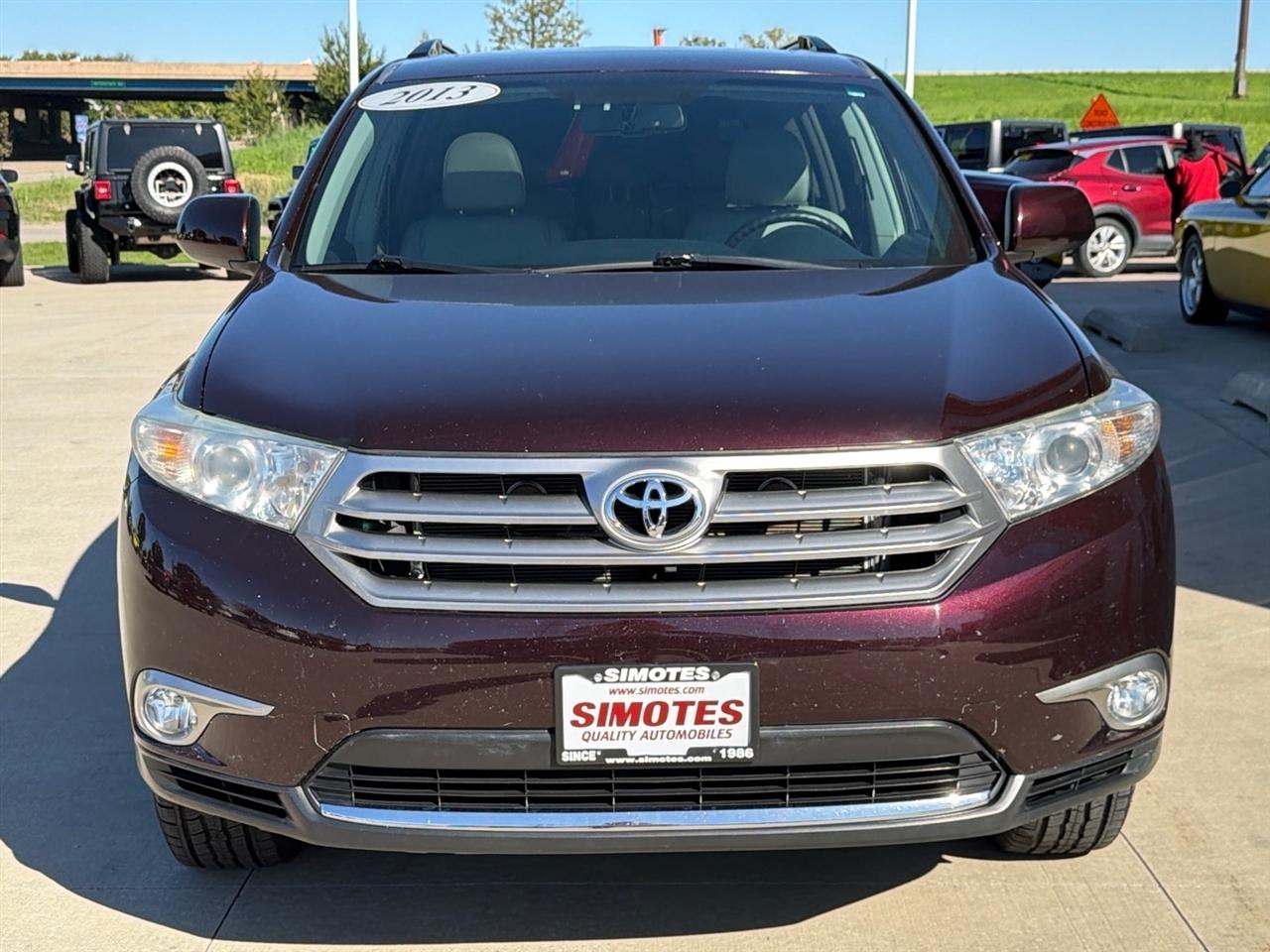 Toyota Highlander 4WD 4dr V6 (Natl) 2013