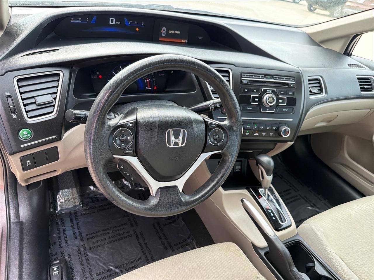 Honda Civic Sedan 4dr CVT LX 2014
