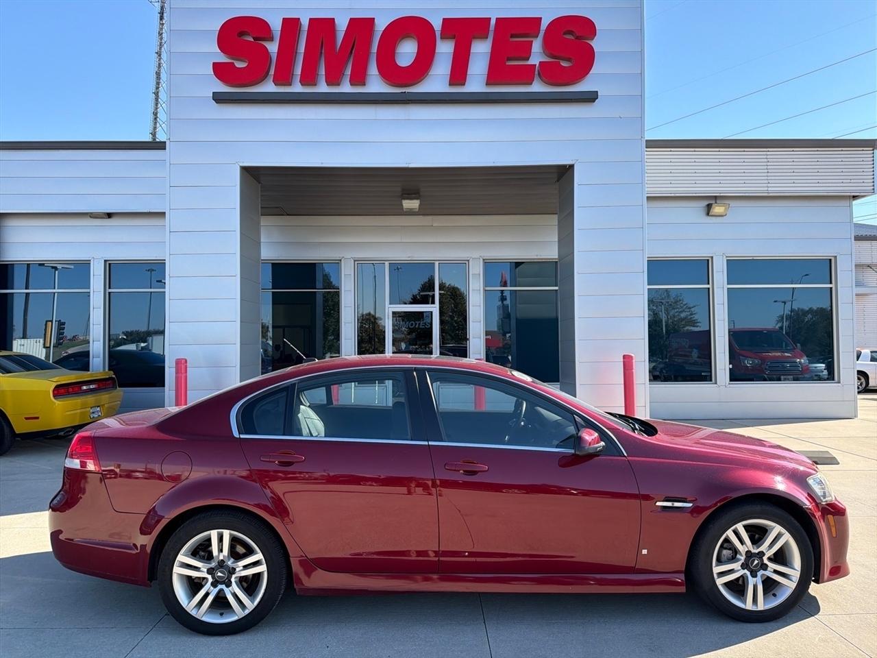 Pontiac G8 4dr Sdn 2009