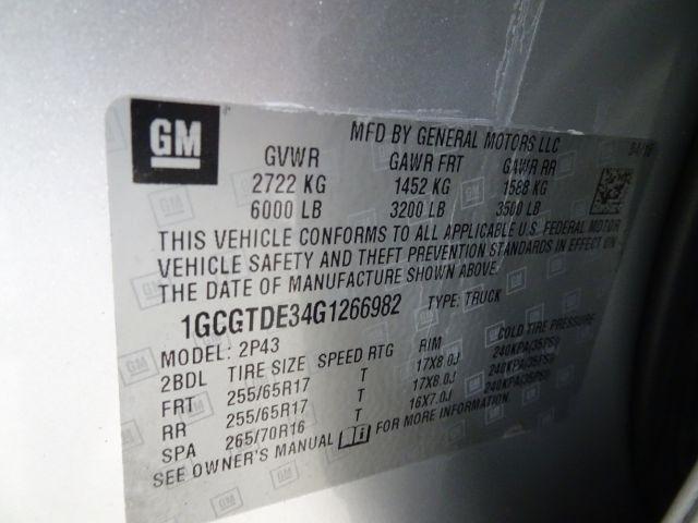 Chevrolet Colorado 4WD Crew Cab 128.3" Z71 2016