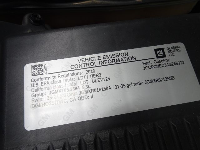 Chevrolet Silverado 1500 2WD Crew Cab 153.0" Work Truck 2018 Chevrolet Silverado 1500 2WD Crew Cab 153.0" Work Truck 2018