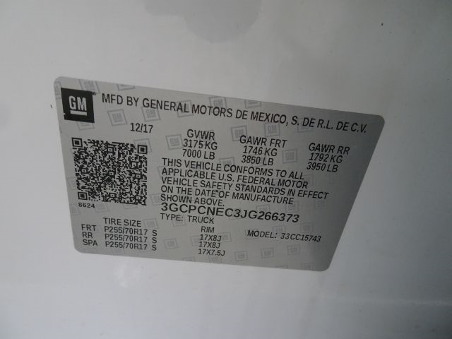 Chevrolet Silverado 1500 2WD Crew Cab 153.0" Work Truck 2018 Chevrolet Silverado 1500 2WD Crew Cab 153.0" Work Truck 2018