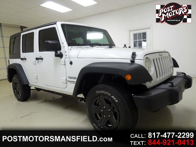 2014 Jeep Wrangler Unlimited 4WD 4dr Sport