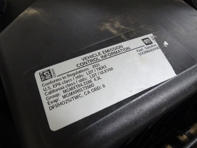 Chevrolet Silverado 1500 2WD Double Cab 147" Work Truck 2021