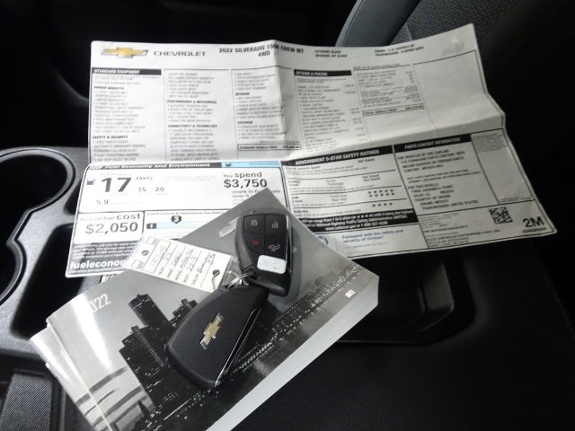 Chevrolet Silverado 1500 4WD Crew Cab 157" Work Truck 2022