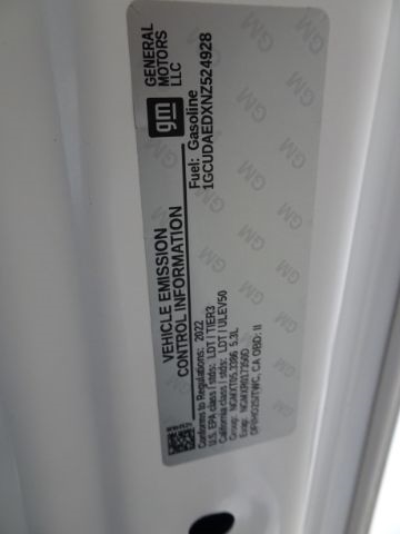 Chevrolet Silverado 1500 4WD Crew Cab 157" Work Truck 2022