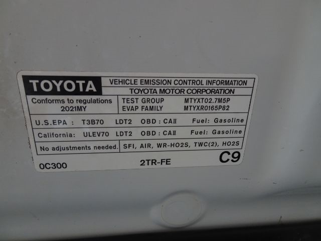 Toyota Tacoma 2WD SR5 Access Cab 6' Bed I4 AT (Natl) 2021