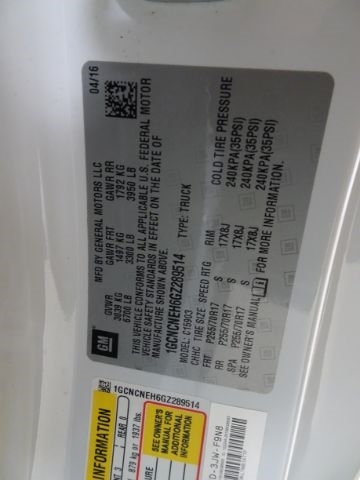 Chevrolet Silverado 1500 2WD Reg Cab 133.0" Work Truck 2016