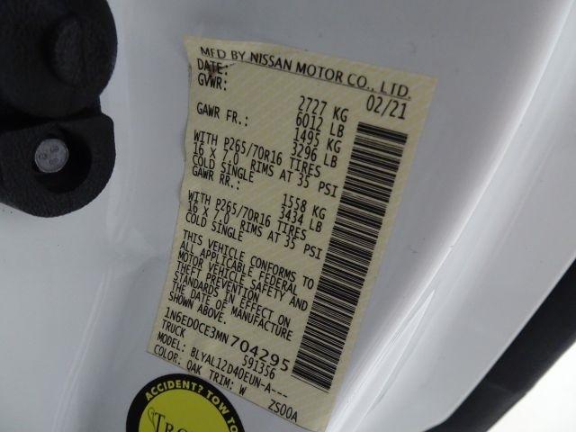 Nissan Frontier King Cab 4x2 S Auto 2021