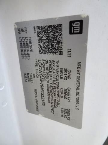 Chevrolet Express Cargo Van RWD 2500 135" 2021