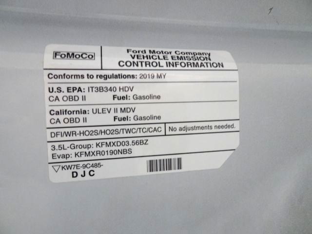 Ford Transit Van T-250 130" Low Rf 9000 GVWR Sliding RH Dr 2019