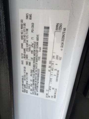 Ford Transit Van T-250 130" Low Rf 9000 GVWR Sliding RH Dr 2019