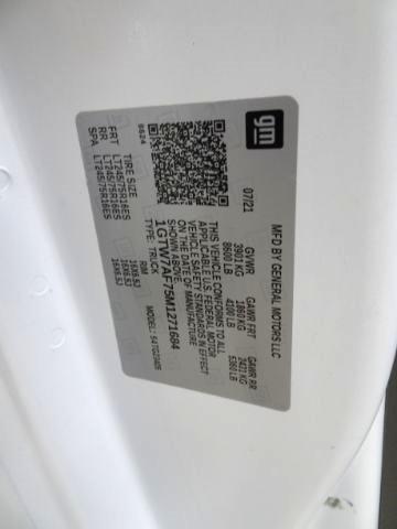 GMC Savana Cargo Van RWD 2500 135" 2021