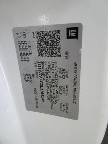 GMC Savana Cargo Van RWD 2500 135" 2020