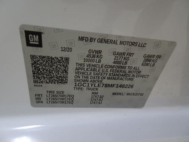Chevrolet Silverado 2500HD 4WD Crew Cab 159" Work Truck 2021