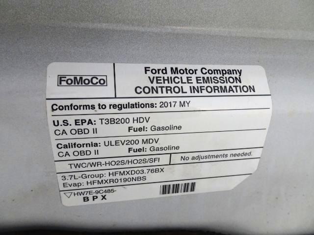 Ford Transit Van T-250 148" Med Rf 9000 GVWR Sliding RH Dr 2017