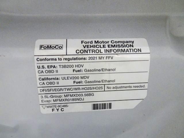 Ford Transit Cargo Van T-250 130" Low Rf 9070 GVWR RWD 2021