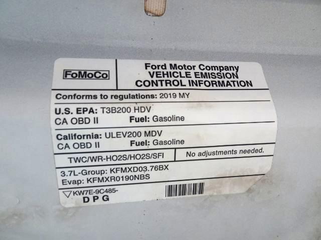 Ford Transit Van T-250 148" Med Rf 9000 GVWR Sliding RH Dr 2019