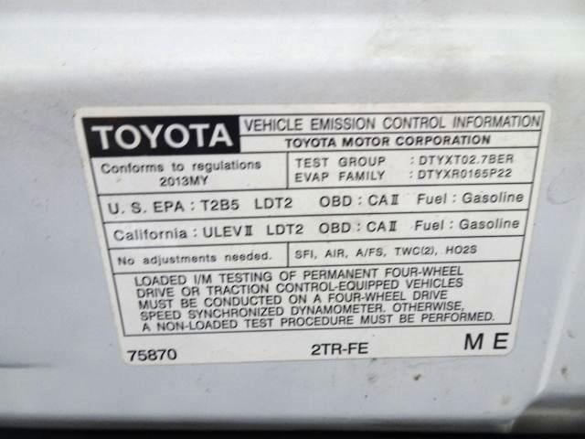 Toyota Tacoma 2WD Double Cab I4 AT (Natl) 2013