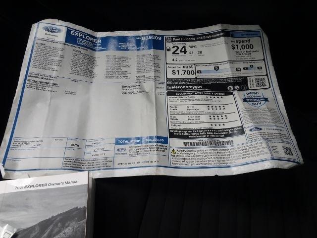 Ford Explorer XLT RWD 2021