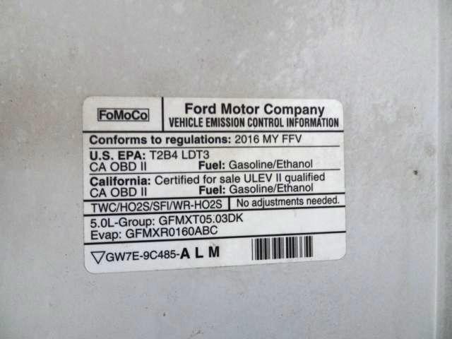 Ford F-150 4WD SuperCab 145" Lariat 2016