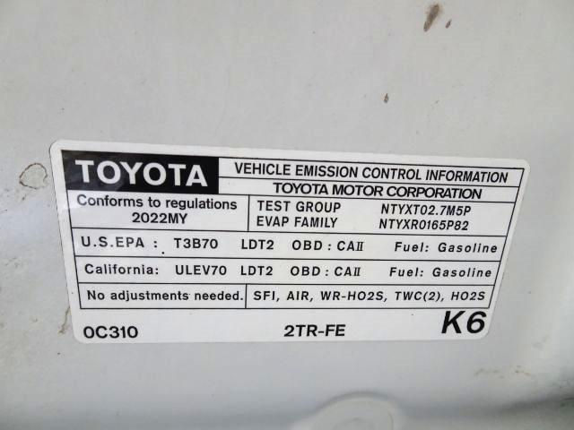 Toyota Tacoma 2WD SR5 Access Cab 6' Bed I4 AT (Natl) 2022