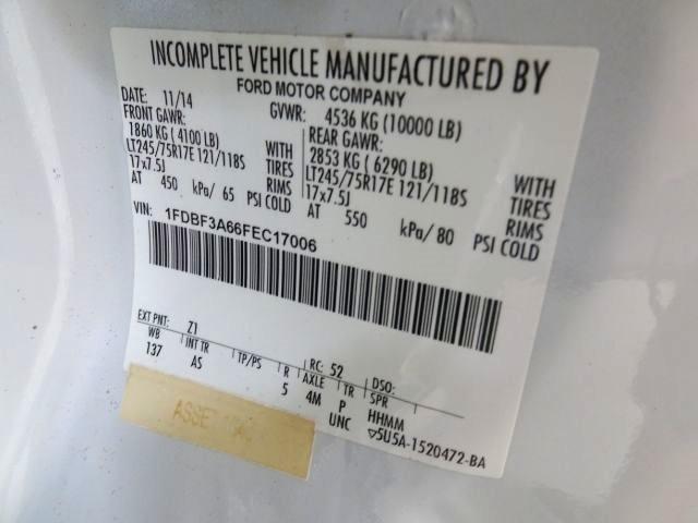 Ford Super Duty F-350 SRW 2WD Reg Cab 137" XLT 2015