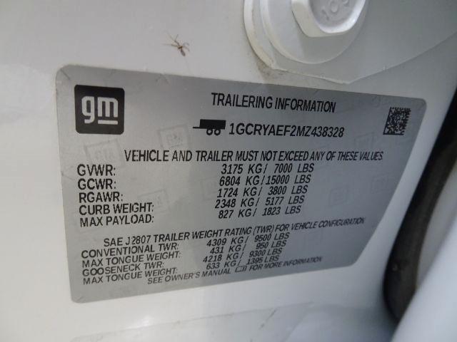 Chevrolet Silverado 1500 4WD Double Cab 147" Work Truck 2021